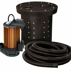 Buy 🔥 Liberty Pumps CSP Series 115V 1/2 hp Crawl Space Sump Kit 👏