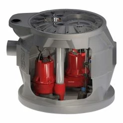 Flash Sale 🎉 Liberty Pumps Pro680-Series 24 in. 1/2 hp 115V Duplex Sewage Pump System 😀
