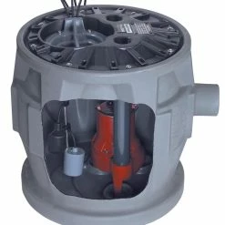 Budget 🧨 Liberty Pumps Pro380-Series 24 in. 1/2 hp LDPE and Cast Iron Sewage Pump System with Alarm 🧨