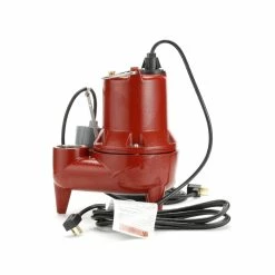 Discount 🧨 Liberty Pumps LE40 Series 115V 2/5 hp Single Phase Cast Iron Automatic Sewage Pump with 25 ft. Cord 😍 -Liberty Pumps Shop Query 52