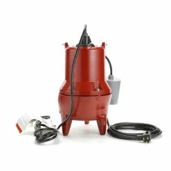 Discount 🧨 Liberty Pumps LE40 Series 115V 2/5 hp Single Phase Cast Iron Automatic Sewage Pump with 25 ft. Cord 😍 -Liberty Pumps Shop Query 55